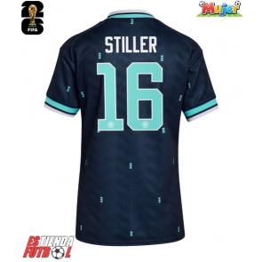 Alemania Angelo Stiller #16 Segunda Equipación Mujer Mundial 2026 Manga Corta